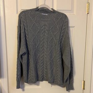 Old Navy Gray mock neck Knit Sweater
